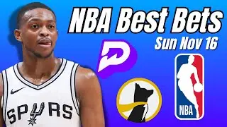 NBA BEST BETS TODAY!! SUNDAY NOVEMBER 16 On PRIZEPICKS and UNDERDOG IN THE NBA 11/16/25