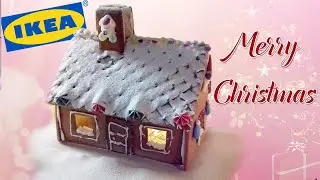 Building a &hearts; Beautiful &hearts; IKEA Gingerbread House ⛄
