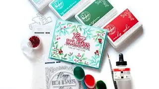 Live with Lea: Holiday Botanical Background