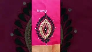 Simple embroidery work's#embroidery #simpleembroidery #bangalore #embroiderydesign 