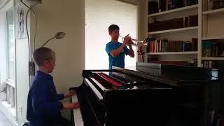Levi Neuharth playing Lift Up the Trumpet