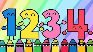 Learn numbers 0 to 9 with Happy brain kids learning