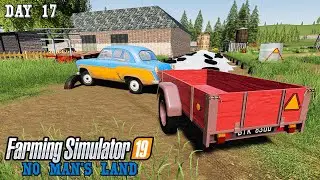 Making new field, Fermenting Silage! | Day 17 on No man's land | Farming Simulator 2019 Timelapse