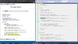 10.5 std::map and std::multimap overview