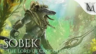 Sobek, The Lord of Crocodiles, Protector of The Nile River (Egyptian mythology)