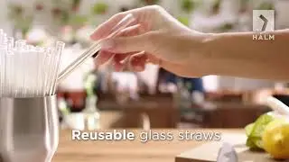 HALM Glass Straws - The best drinking straws in the world!
