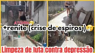 Crise De Espirro No Meio Da Limpeza / Lutando Contra Depressão e Ansiedade @localdafamilia