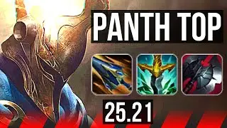 PANTHEON vs VOLIBEAR (TOP) | EUW Master | 25.21