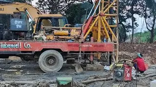 Pile boreing process with TMR 😱👌#boring #piles #foundation #construction #ytshorts #trending #civil 