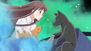 Fruits Basket | The first time Tohru sees Kyo, Yuki, and Shigure's form