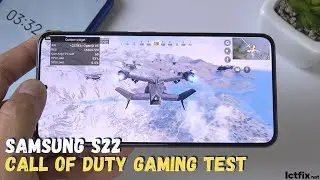 Samsung Galaxy S22 Call of Duty Gaming test CODM