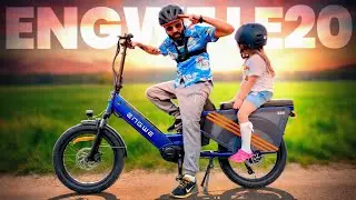ENGWE LE20 🔝 a TUA parceira IDEAL nas Bikes El&eacute;tricas de Carga! ADEUS Carro!