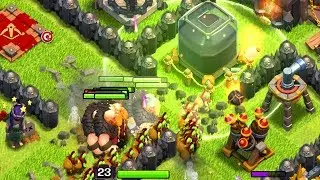 GOBLIN KNIFE! TH9 Dark Elixir Time | Clash of Clans