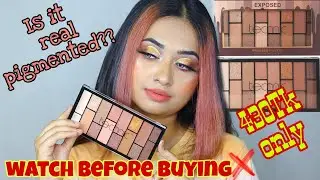 430TK EYESHADOW PALETTE REVIEW| REVIEWING TECHNIC EXPOSED EYESHADOW PALETTE