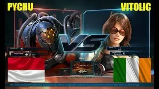 Pychu(GIGAS) VS Vitolic(KATARINA)--TEKKEN 7 WORLD TOUR 2019