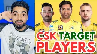 IPL 2026 CSK TARGET PLAYERS LIST | SANJU SAMSON AND AXAR PATEL TRADE DEAL
