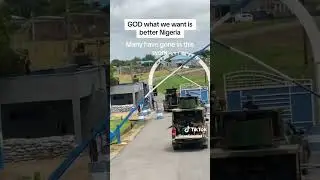 Look at what happened in front of Nigeria airforce gate kanji