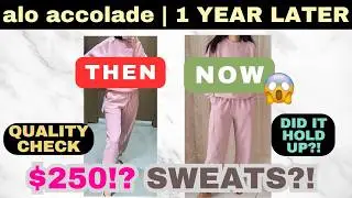 🖤 ALO YOGA ACCOLADE SET | 1 Year Later HONEST Review (Not Worth It?)