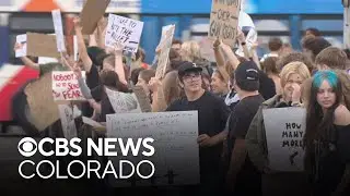 Students at multiple Colorado schools stage walkouts to protest gun violence
