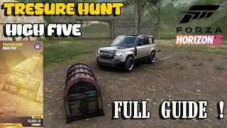 Forza Horizon 5 - Treasure Chest High Five  #ForzaHorizon5 #LandRoverDefender#TreasureHuntHighFive