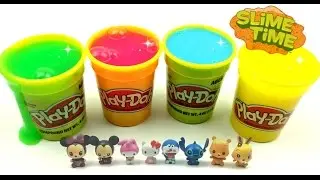 Learn Colors Clay Slime Surprise Toys Crystal Slime Hello Kitty Cute Toys Surprise eggs