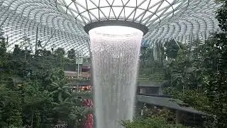 Jewel Changi Airport Rain Vortex &mdash; The World&rsquo;s Tallest Indoor Waterfall | Ofw Singapore Travel
