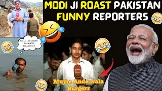 Modi Ji Funny Reaction on Pakistan Funny Reporters