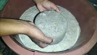 AsmrMUD ASMR:Melting in hand💦 Gritty and crunchy shapes crushing in water Super satisfying and Relix