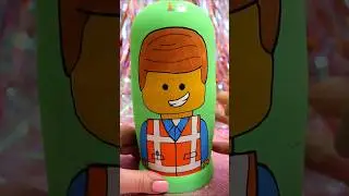 ASMR UNBOXING Lego Movie Nesting Dolls Review❤️#shorts #asmr #legomovie #lego #trending #viral #fyp