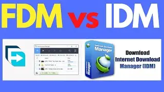 FDM|FDM vs IDM|fdm free download manager|fdm and tdm|How to install fdm |free downloader manager