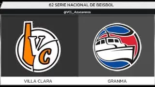 [🔴VIVO] Juego 2️⃣ GRANMA 🆚 VILLA CLARA ➖ 62 SERIE NACIONAL DE BEISBOL. #SNB #CUBA #62SNB #VILLACLARA