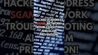 Hacked IP Address? Network Troubleshooting & Scam Prevention #funny #funnyshorts #shorts #shortvideo