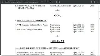 List of Top 2 Law Colleges in Goa | 3 yrs and 5 yrs LLB |⚖️👩🏻&zwj;⚖️🧑🏻&zwj;⚖️