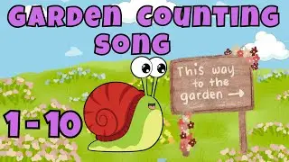 Learn Numbers 1-10 | Magical Garden Song | Harpers Sunshine Corner| Nursery Rhyme + Kids songs