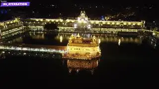 Dhian Dhar Mehsoor Kar | Dhan Dhan Ram Das Guru 2022 | Lighting Drone video |