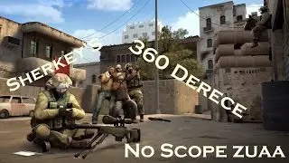 CS GO | Sherkey'S DM 360 NO SCOPE /W Crufda
