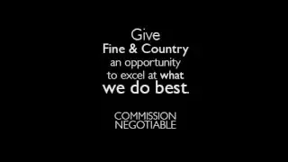 Fine and Country South Africa Johannesburg Real Estate Invitation