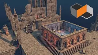 Scene Fusion Collaborative Unity Dungeon Scene Build