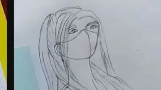 ✨ Bold and Beautiful | Handsome Mask Girl  Scratch Art