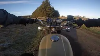Kawasaki Z400 twin rebuild test 1981