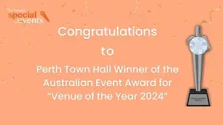 Perth Town Hall (Venue of the Year 2024)