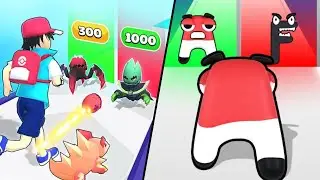 Monster Pocket Run Building | Alphabet Run Letter Go / All Level Gameplay: Android,iOS