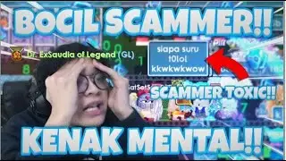 BOCIL SCAMMER KENAK MENTAL PAS AKU KASI LIHAT AKUN ASLIKU !!