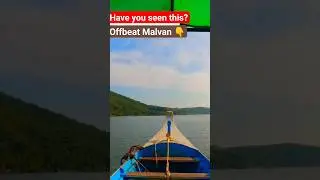Beautiful Offbeat Malvan (Boat Ride) #shorts #malvan #tarkarli #indiantraveller #ytshorts