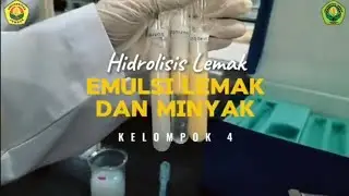 🧪 [Prac] Hidrolisis Lemak: Box Kit Uji Emulsi Minyak & Lemak | Emulsifier | Biokimia | Biochemistry