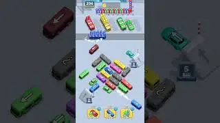 car jam traffic puzzle game level-606 complete #carjam #carjamtv #trafficpuzzle #puzzletimelapse #tt