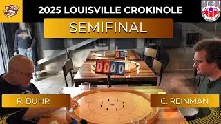 Полуфинал чемпионата Louisville Crokinole 2025, Бур против Рейнмана