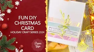 DIY Christmas Card Ideas | Christmas Card using Action Paper! #Kerstkaarten #KaartenmetActionPapier