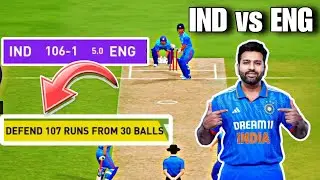 BAZBALL GETS BAZBALLED I INDIA VS ENGLAND I DREAM CRICKET 24