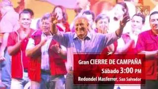 FMLN | Gran cierre nacional